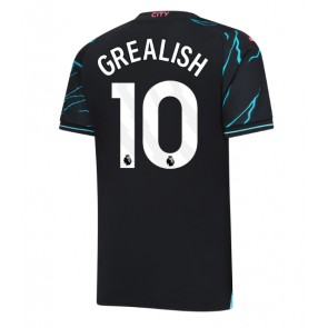 Maillot de foot Manchester City Jack Grealish #10 Troisième 2023-24 Manches Courte